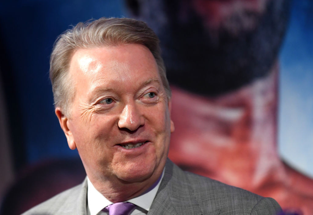Frank Warren extended an olive branch to Eddie Hearn amid fears over the impact of the coronavirus pandemic on sport ©Getty Images