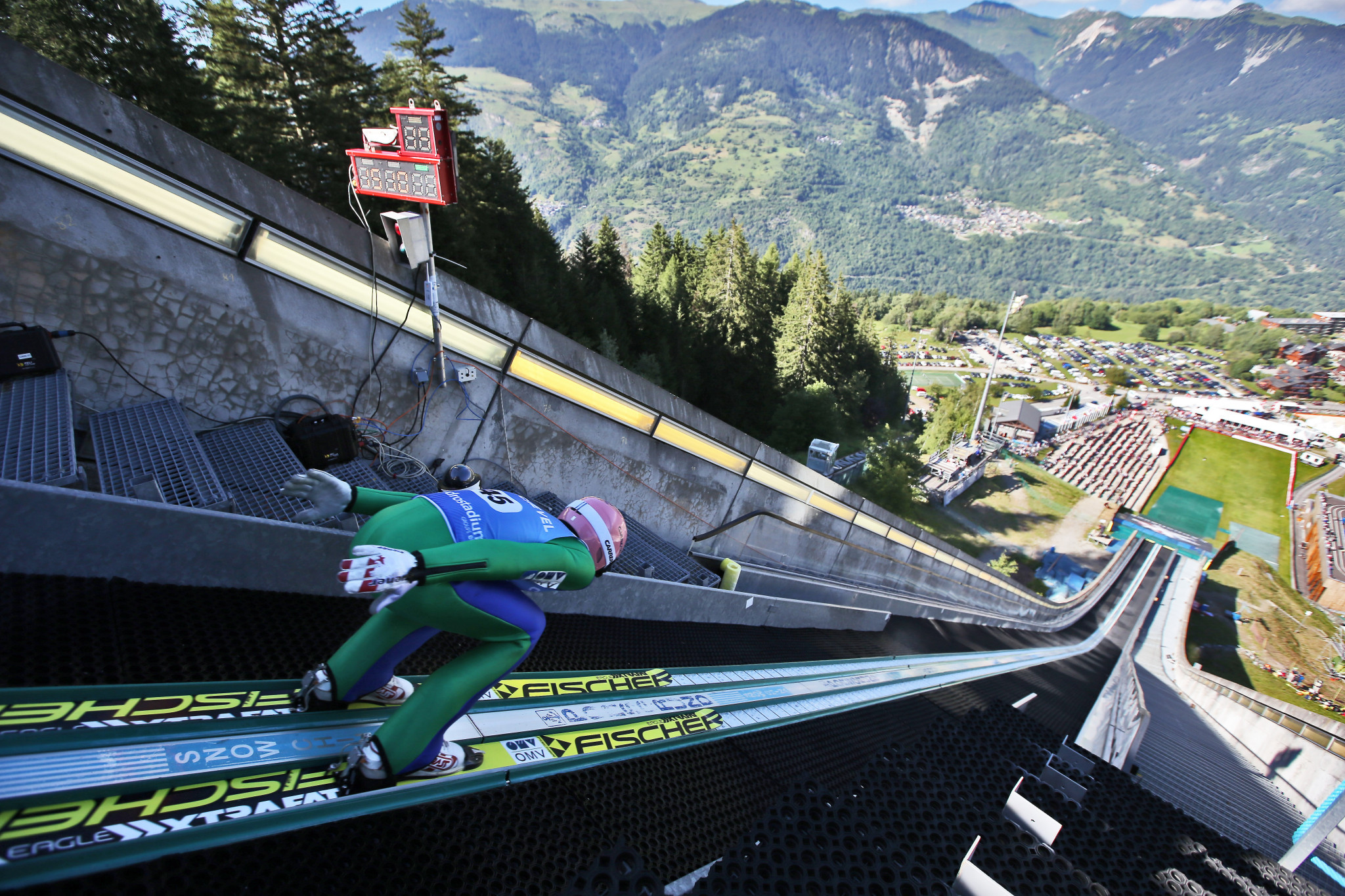 Summer ski jumping events will have a different feel due to the COVID-19 pandemic ©Getty Images