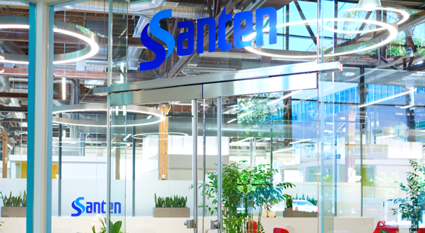 Santen is a Japanese pharmaceutical company specialising in ophthalmology ©Santen