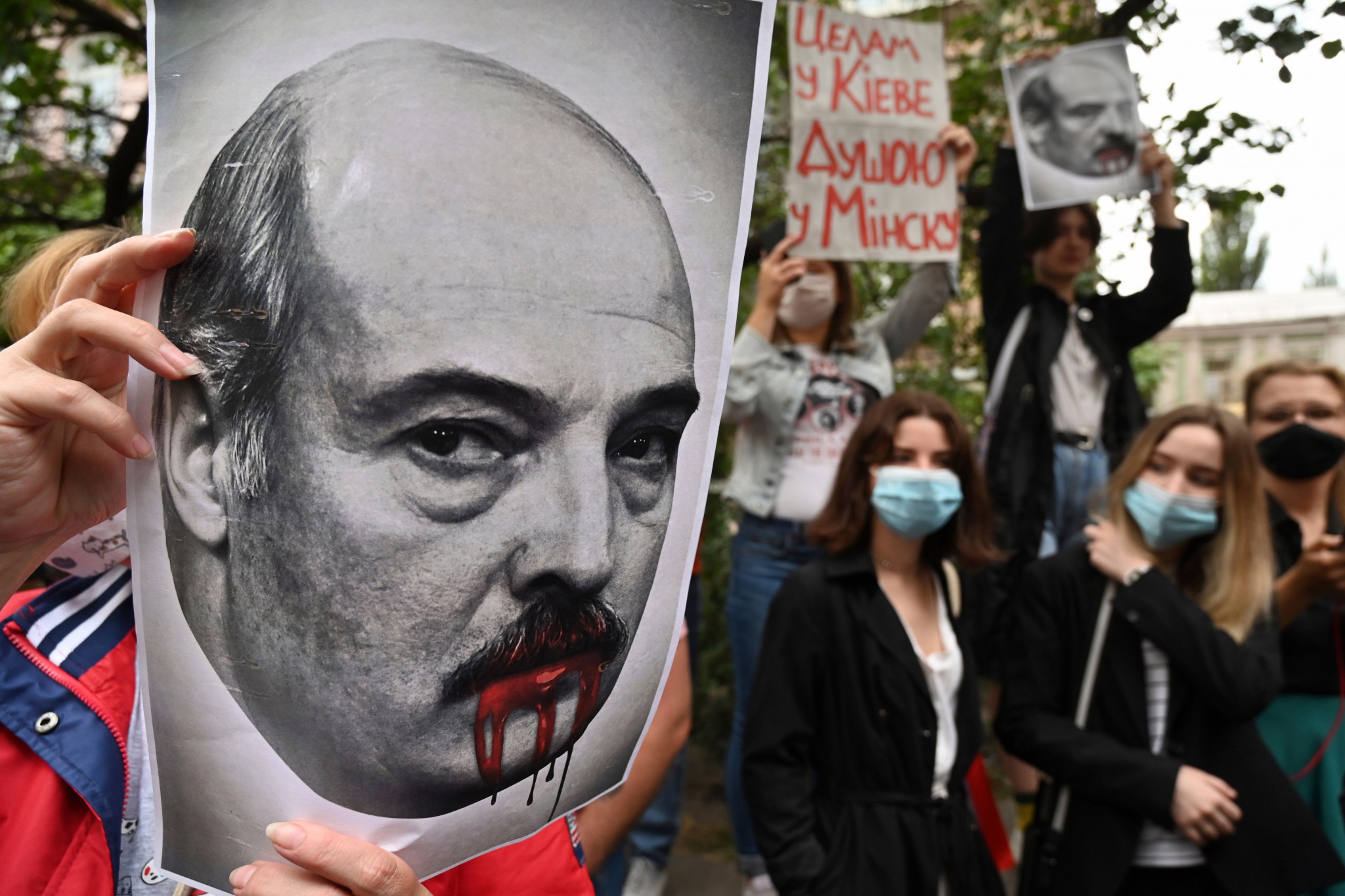Protests have taken place in Belarus against President Alexander Lukashenko ©Getty Images