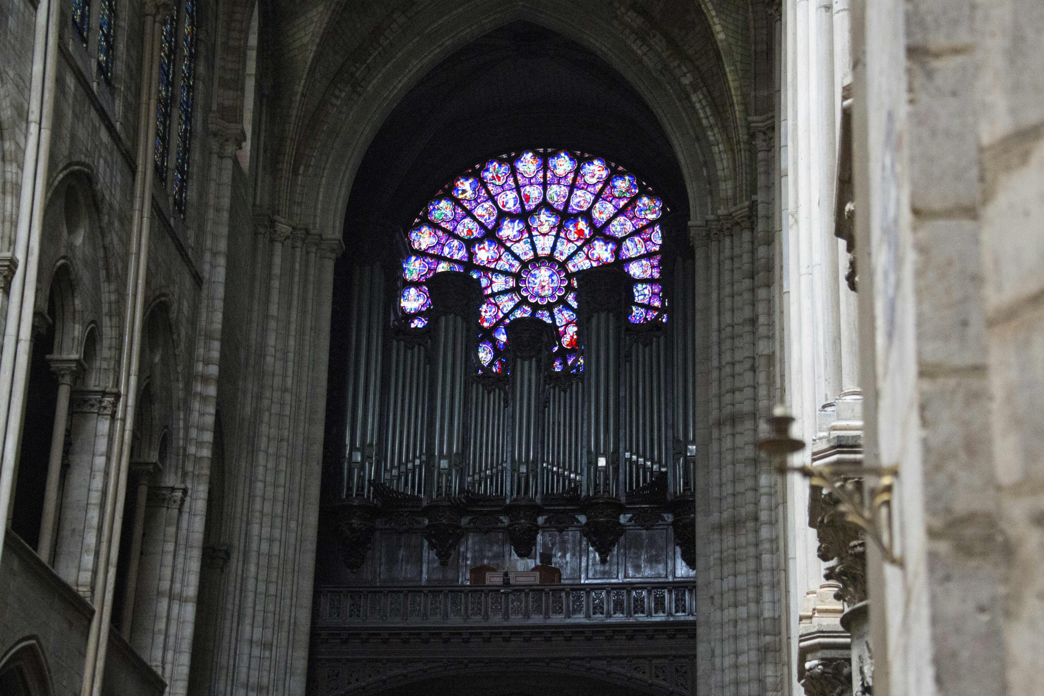 Work begins on restoring organ at Notre-Dame to its full voice in time for Paris 2024