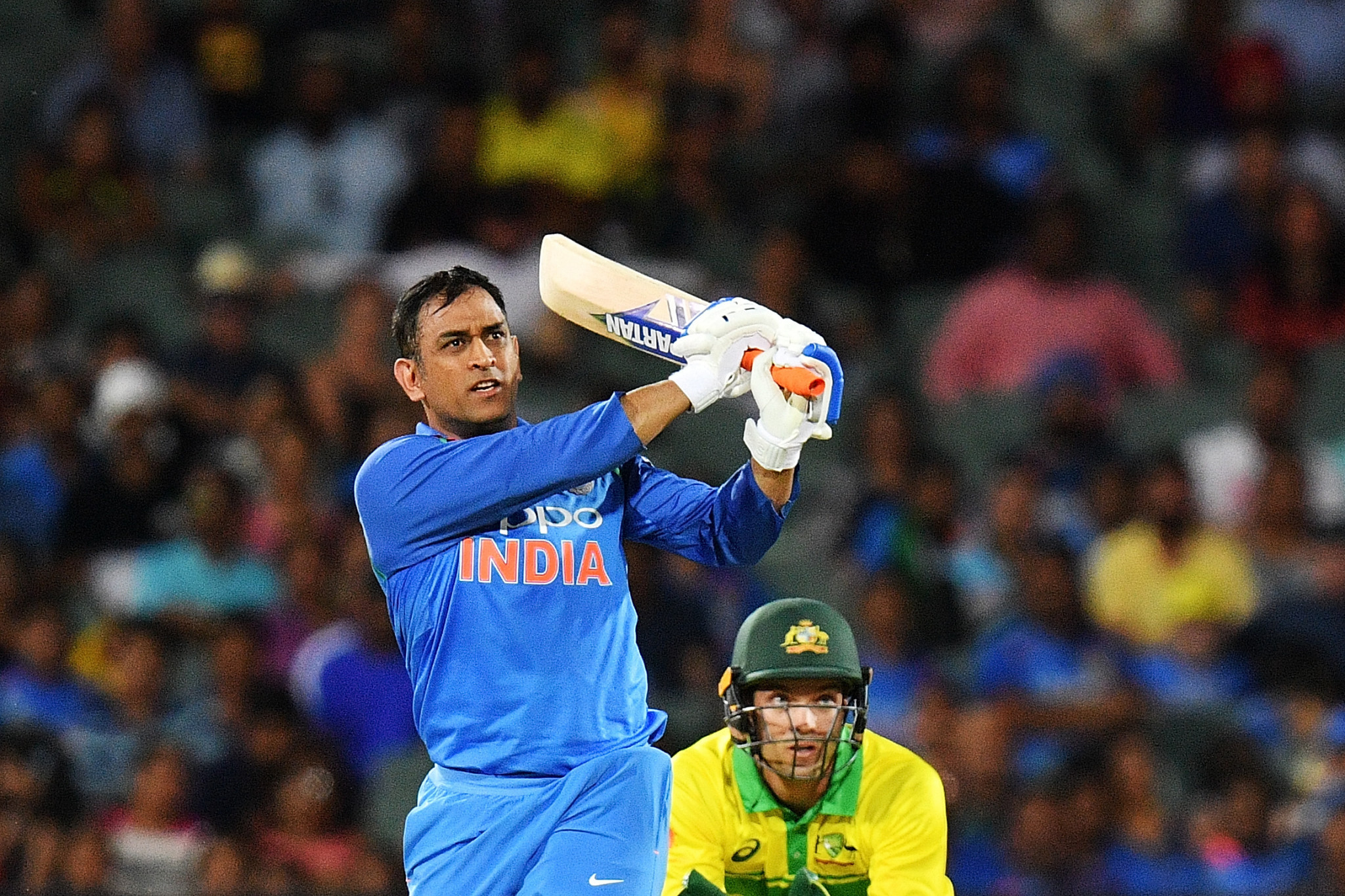 Mahendra Singh Dhoni won the 50-over and 20-over World Cups with India ©Getty Images