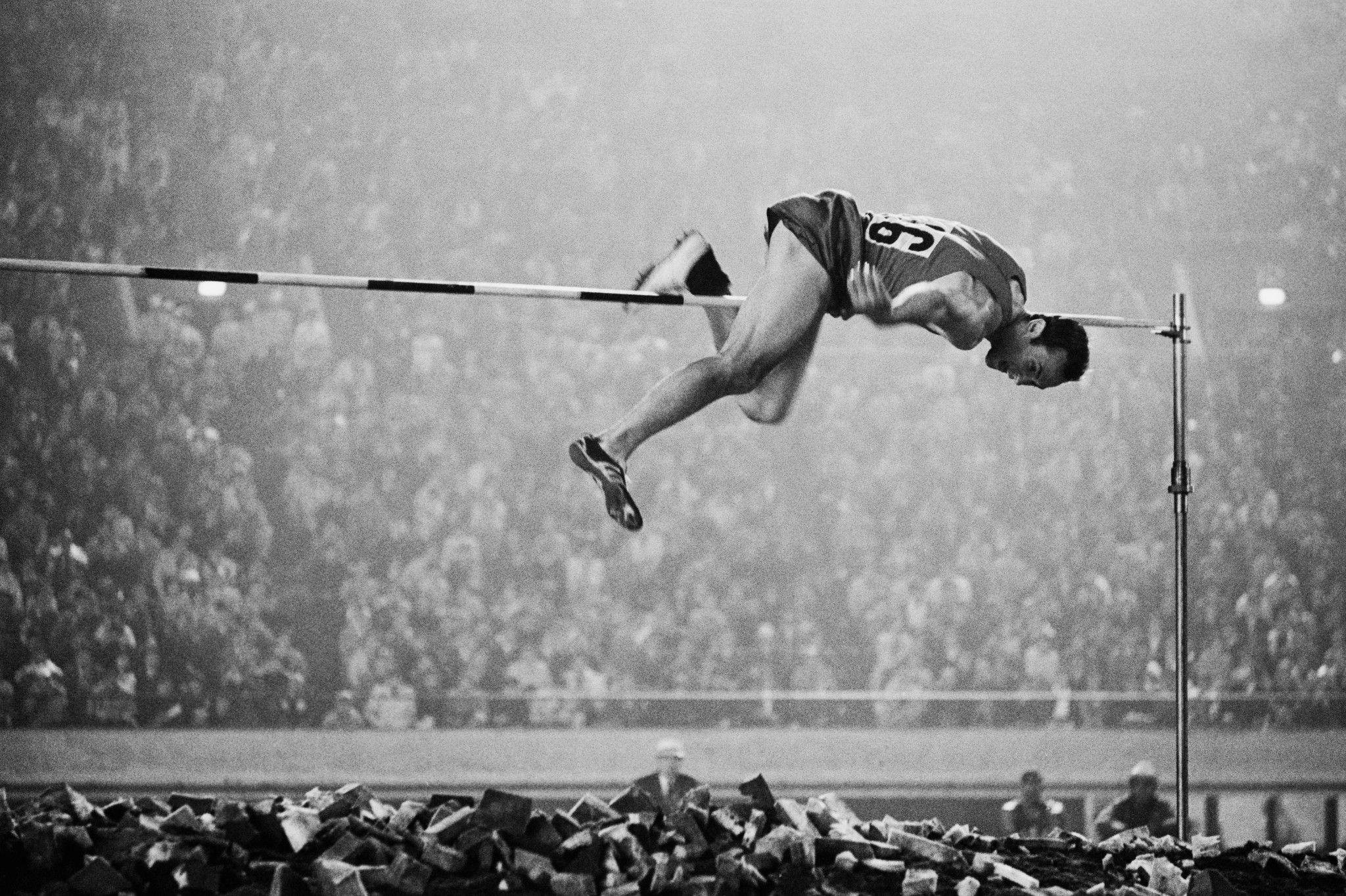 Valeriy Brumel won the Olympic high jump at Tokyo 1964 to add to the six world records he set during his career ©Getty Images
