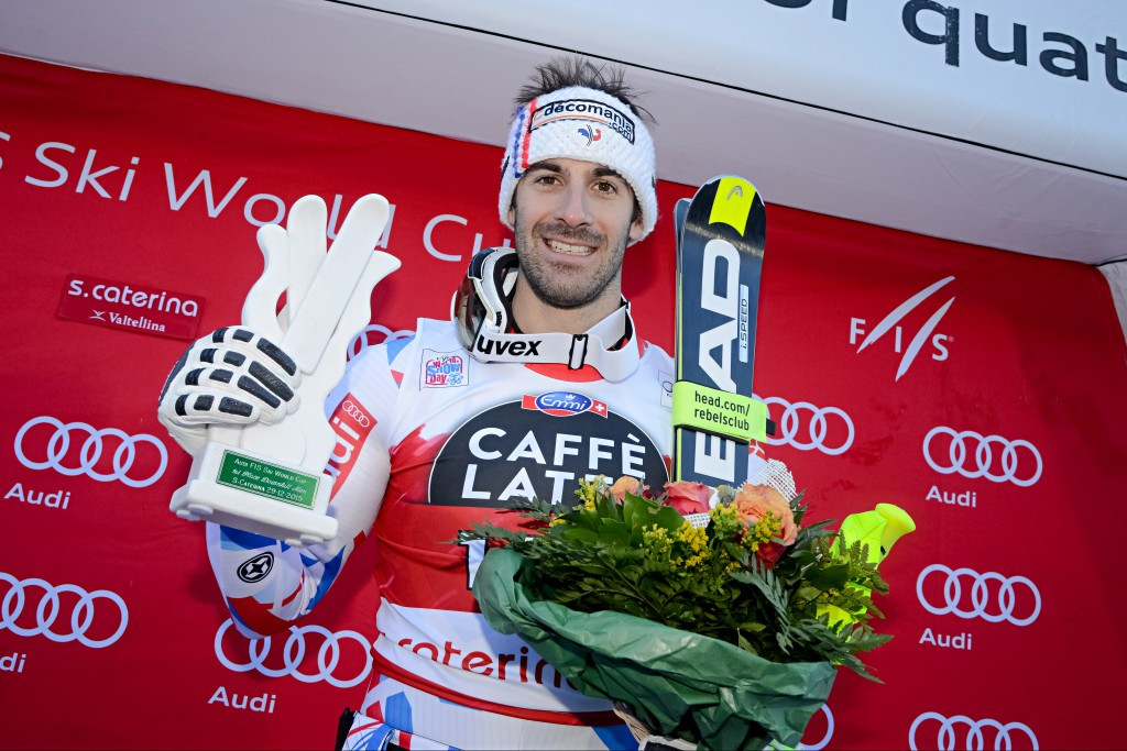 Theaux takes downhill honours as Svindal claims overall FIS World Cup lead