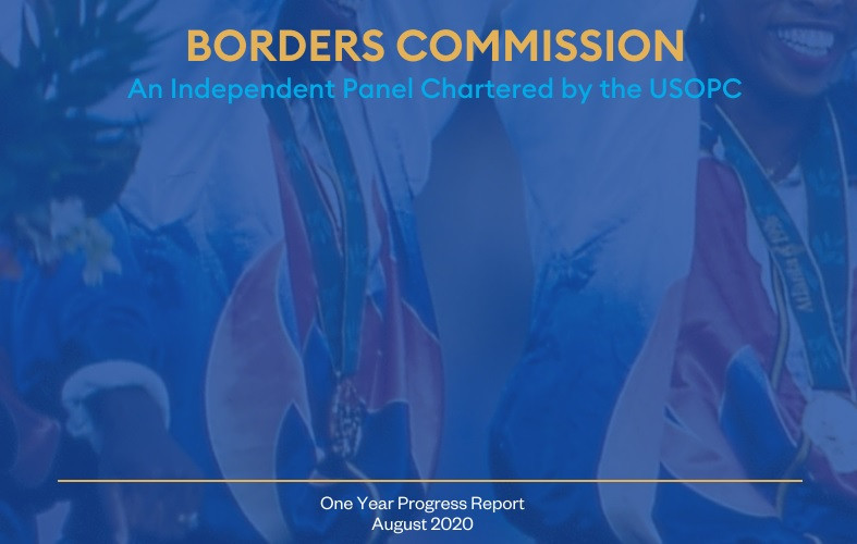 The Borders Commission has praised the steps taken by the USOPC ©USOPC