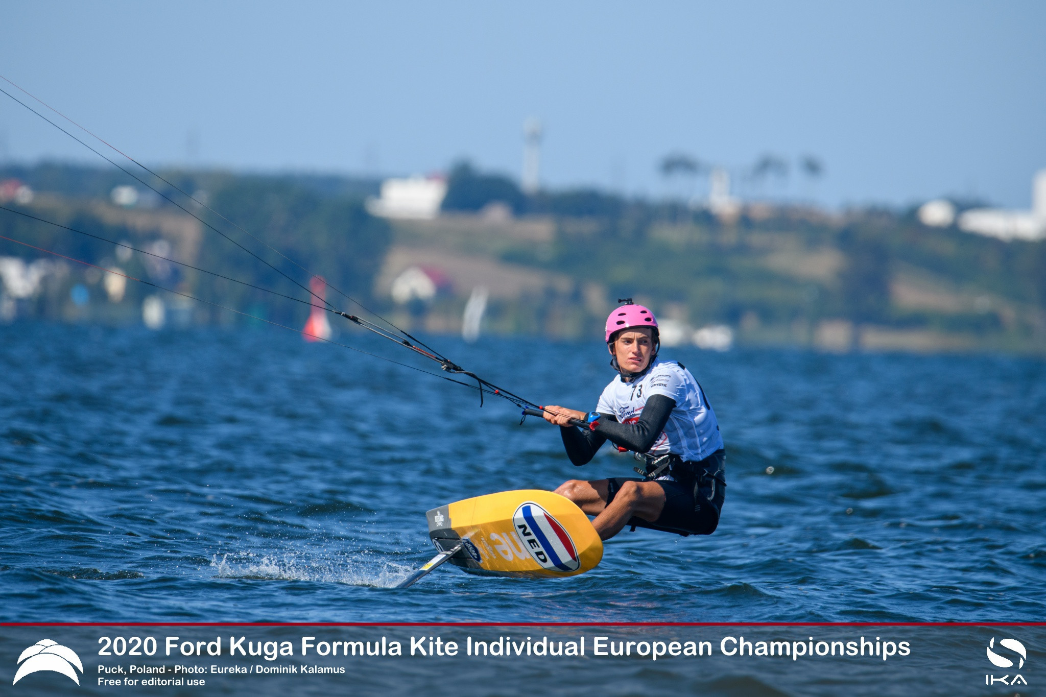 Damasiewicz and De Ramecourt lead after day one of 2020 Formula Kite Individual European Championships