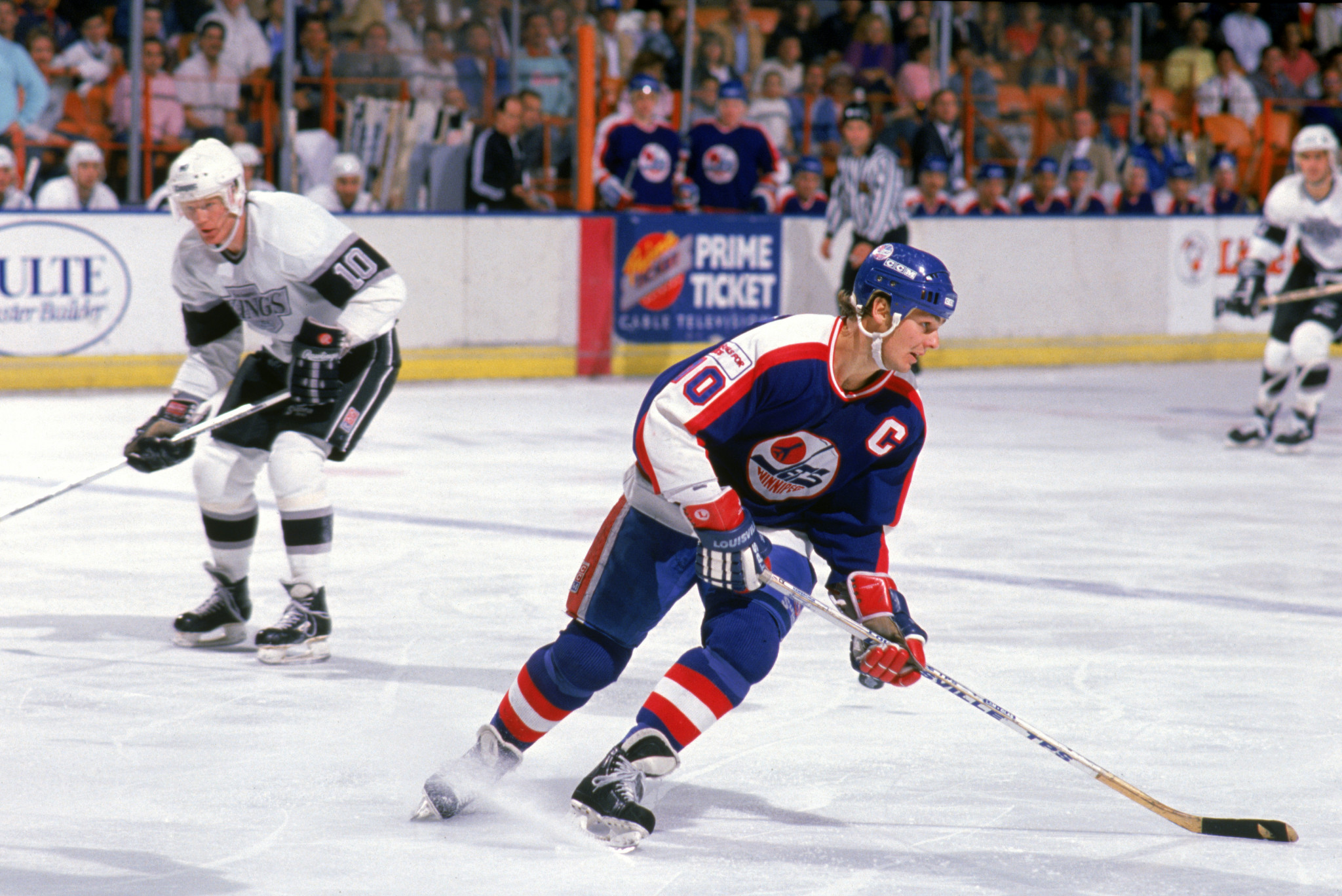Dale Hawerchuk began his NHL career with Winnipeg Jets ©Getty Images