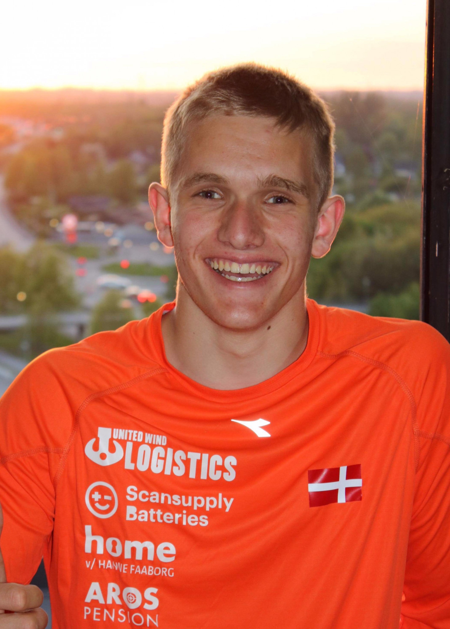 Danish skeleton slider Rasmus Johansen finished ninth at the Youth Olympic Games  ©IBSF