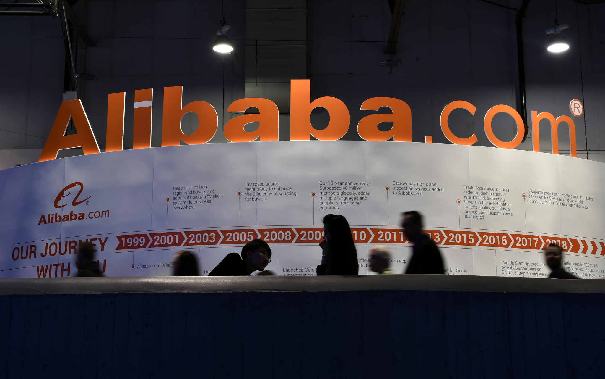 Alibaba has posted buoyant new income figures ©Getty Images