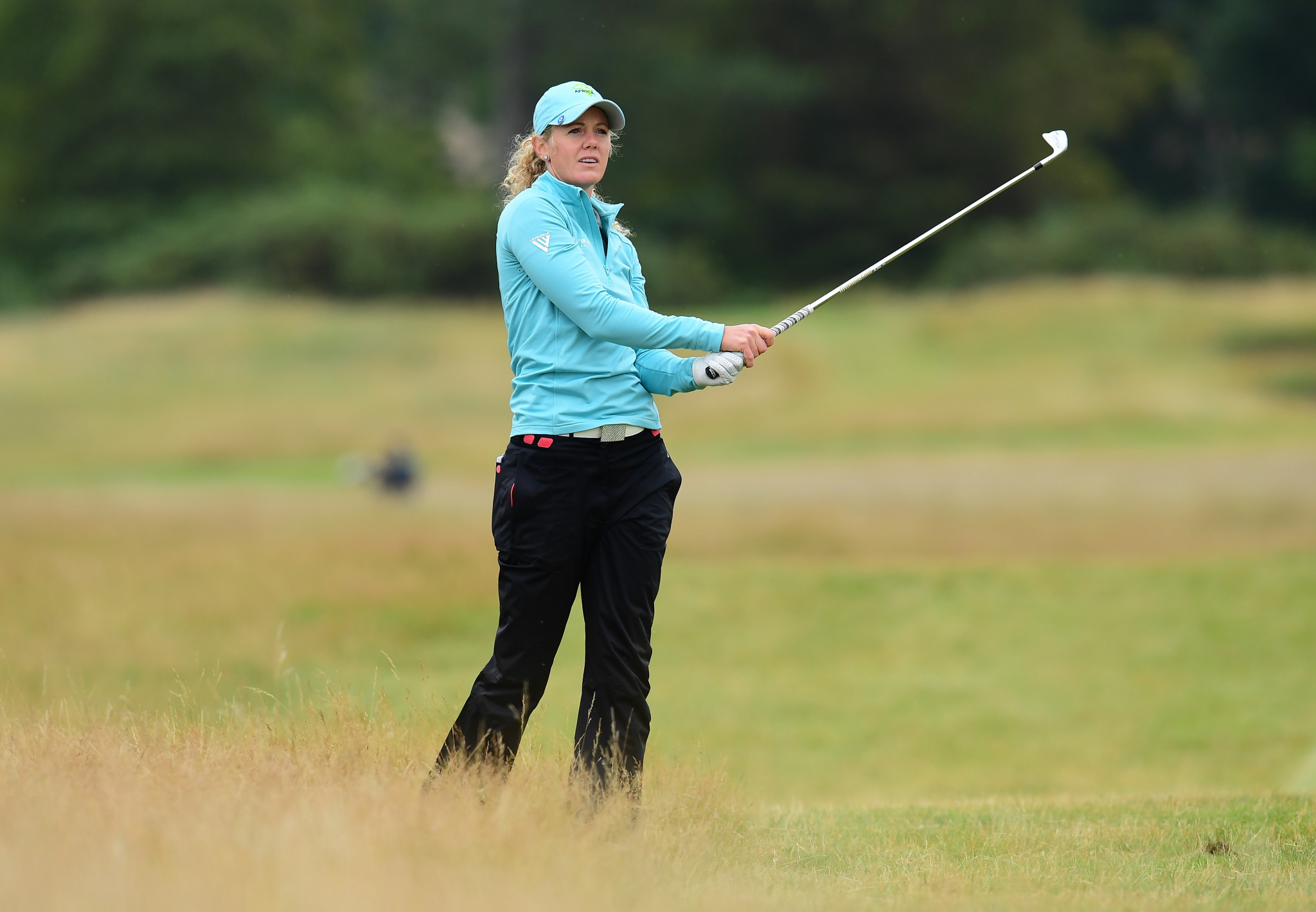 Amy Olson has a three-shot after round one of the Women's British Open ©Getty Images