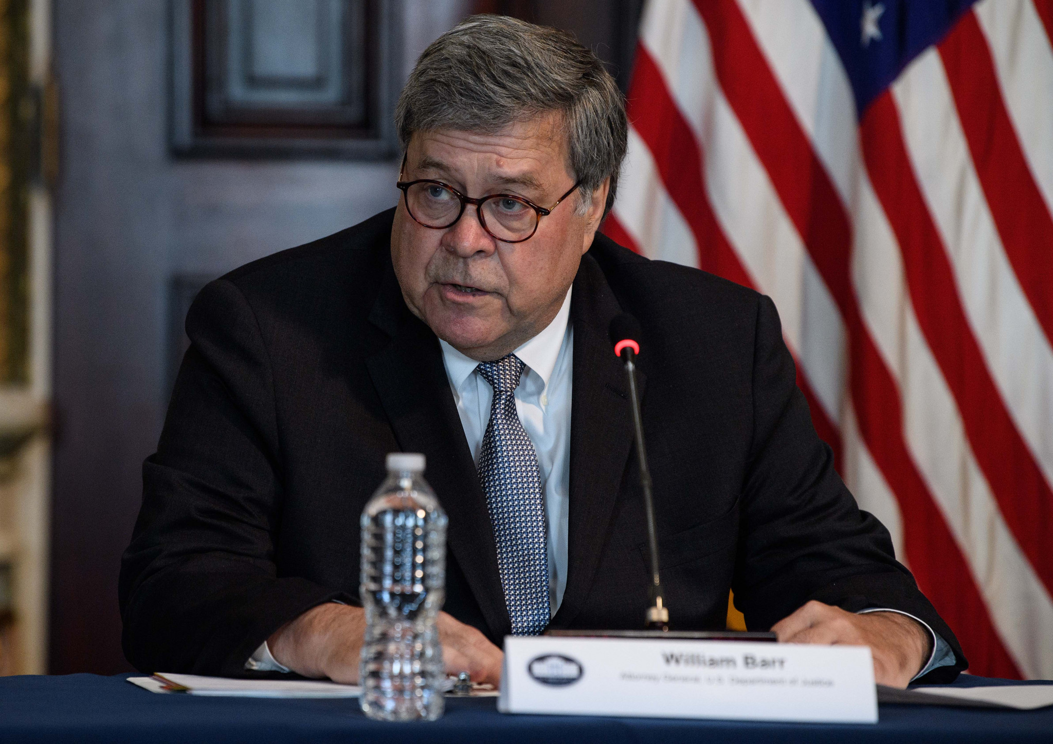US Attorney General William Barr said the Justice Department would do "whatever’s necessary" to pursue the death penalty ©Getty Images