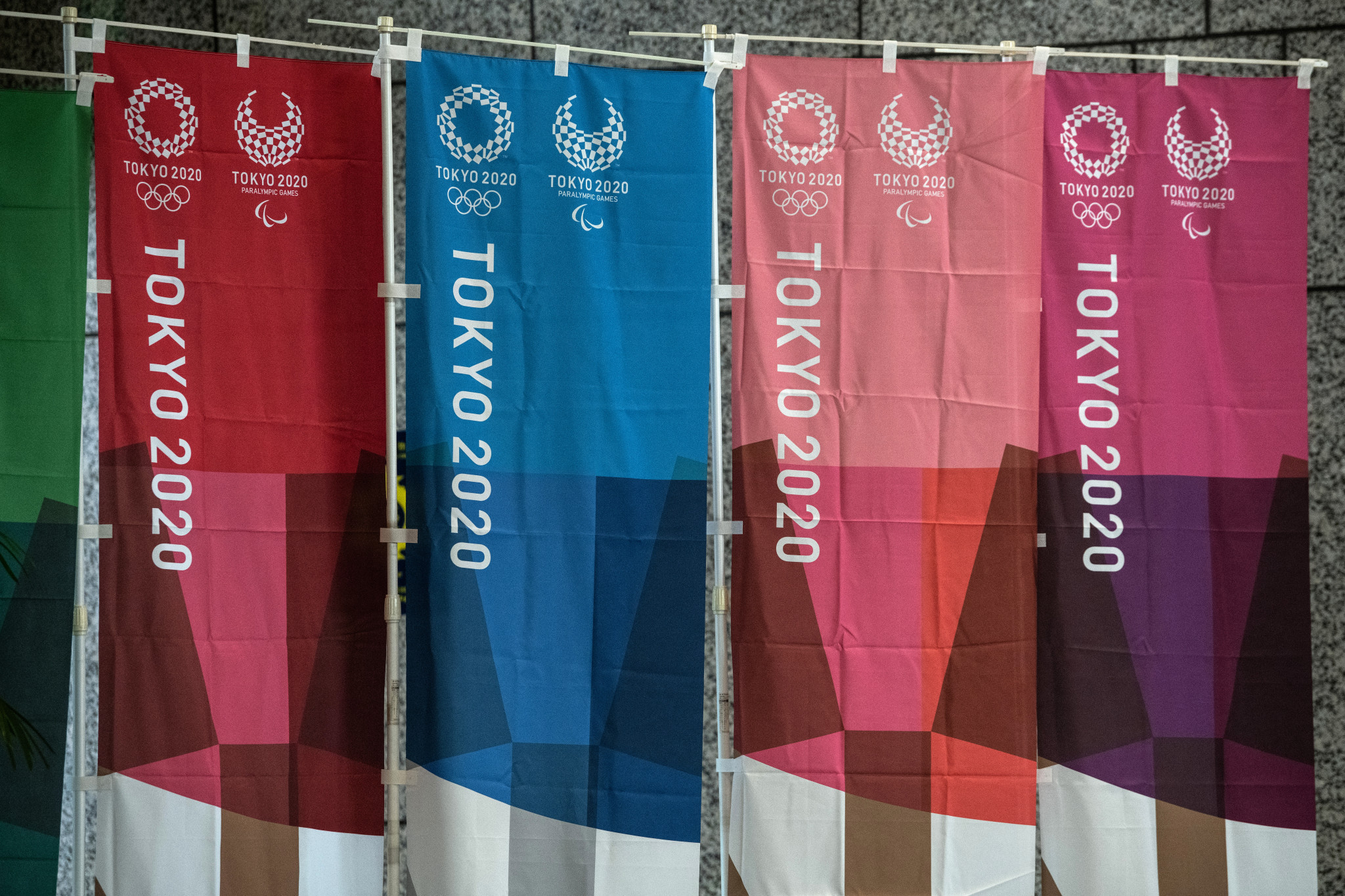 Dow and Toppan have created recyclable signs and banners for next year's Olympic Games in Tokyo ©Getty Images