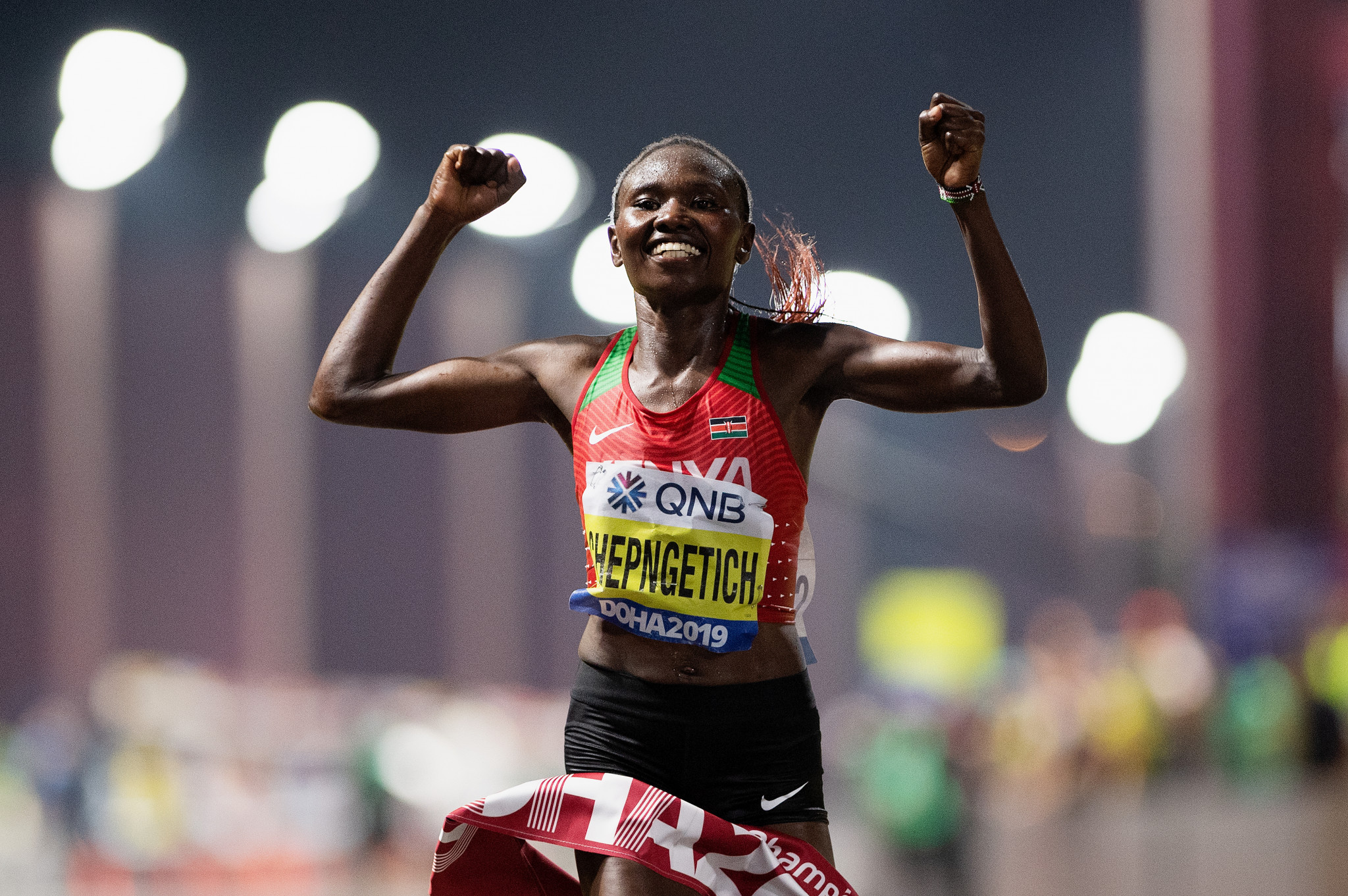 Kenya's Ruth Chepng'etich is set to race in the London Marathon for the first time this year  ©Getty Images