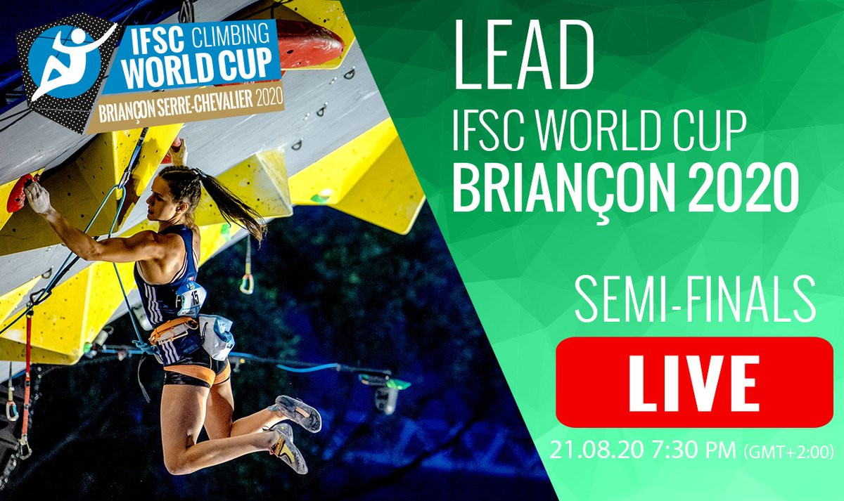 There is record broadcast coverage of the IFSC World Cup in Briançon, which started today ©Twitter
