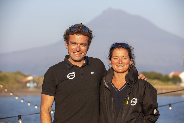 Belgium's Jonas Gerckens and Sophie Faguet are aiming to compete at the 2024 Olympic Games when mixed doubles ocean racing event is due to make its Games debut ©Jonas Gerckens