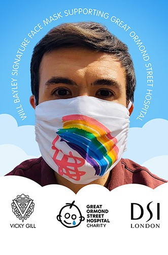 Britain's Paralympic table tennis champion Will Bayley raised money for charity during the coronavirus pandemic by selling face masks ©DSI London
