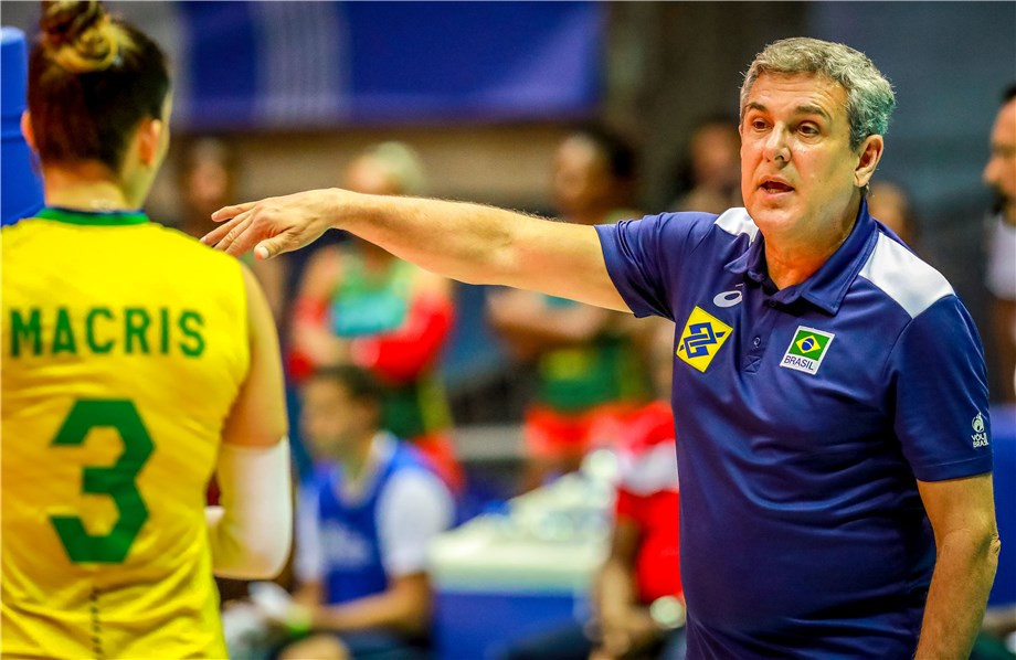 Brazil's women's volleyball head coach says three players certainties for Tokyo 2020