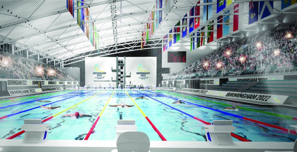 Officials at Sandwell Council are confident that the Birmingham 2022 Aquatics Centre will be constructed on time ©Birmingham 2022