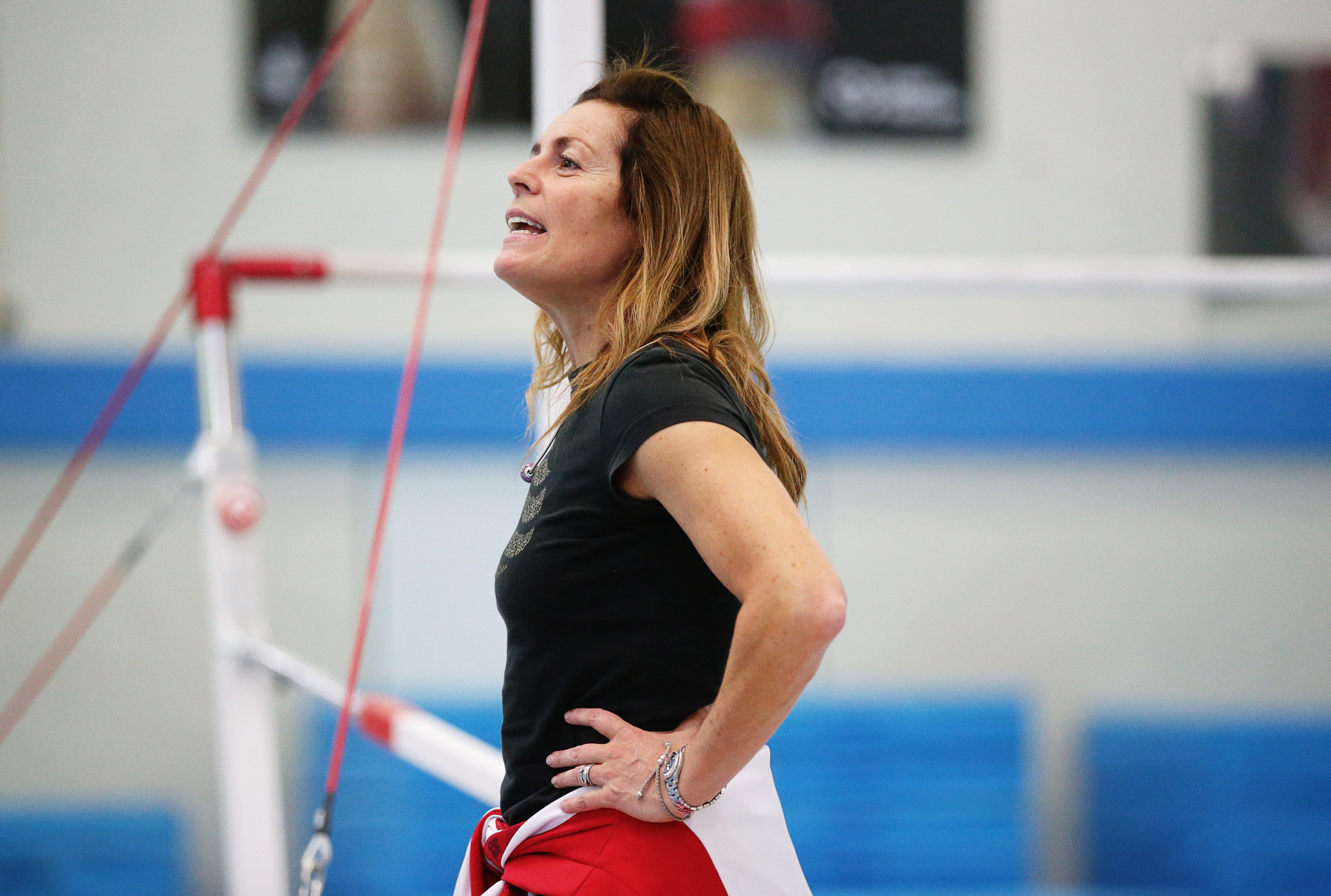 British Gymnastics national head coach Amanda Reddin has temporarily stepped aside ©Getty Images