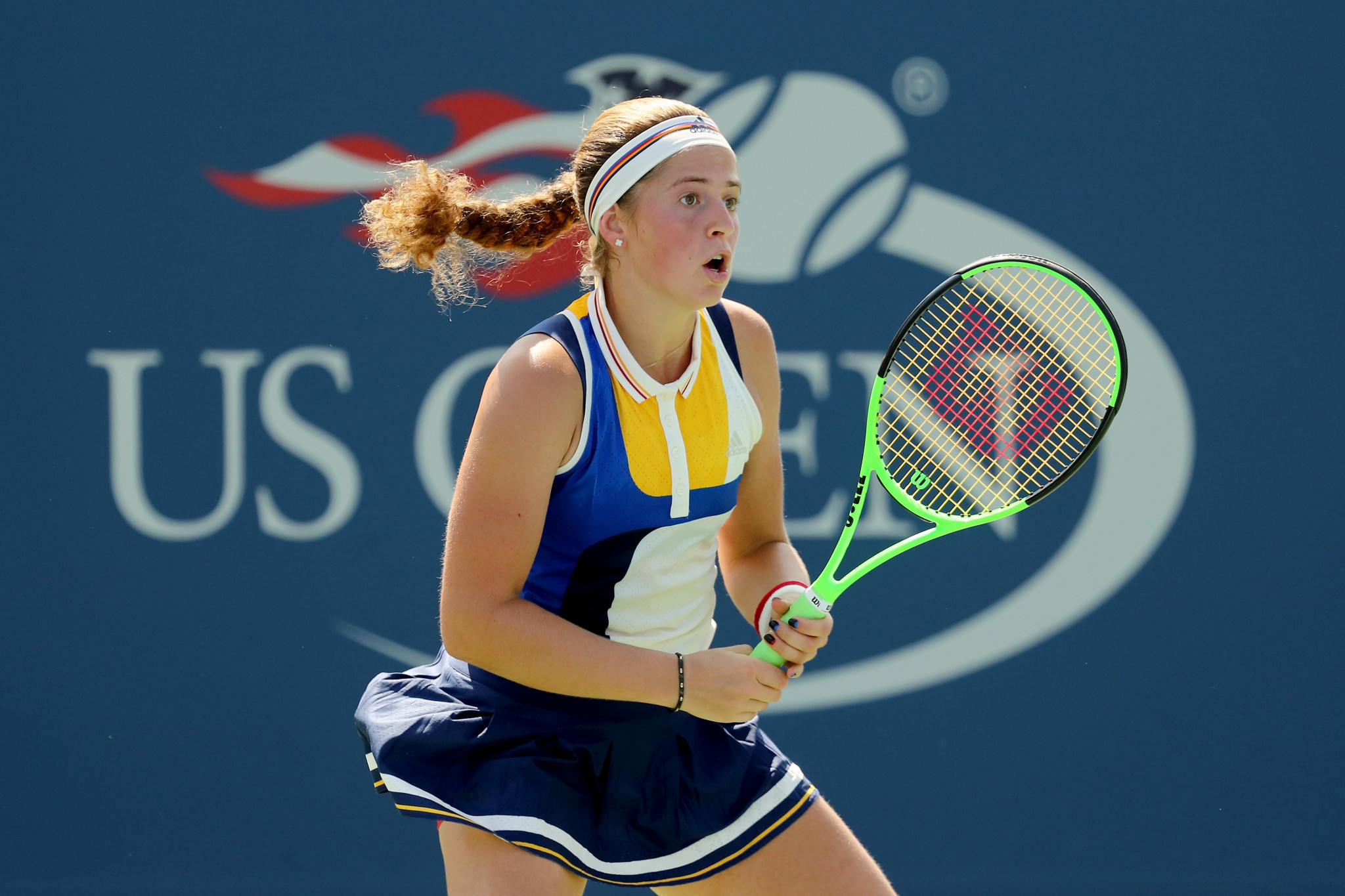 Latvia's Jelena Ostapenko has withdrawn from the US Open because of concerns surrounding coronavirus ©Getty Images