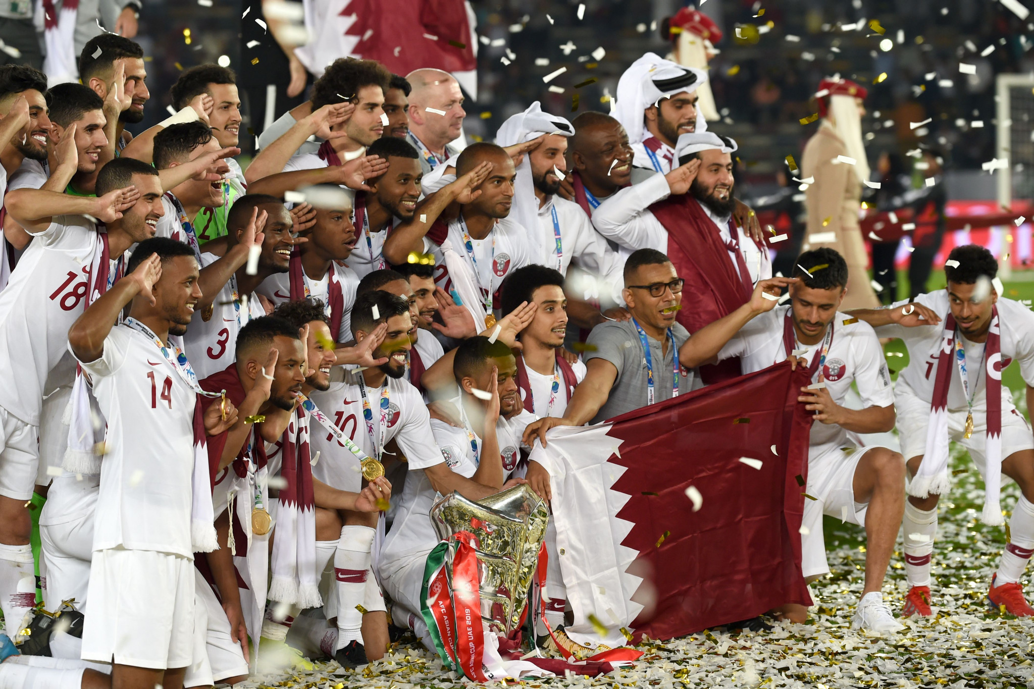 Qatar won their first Asian Cup in 2019 with the country bidding to host the tournament for the third time ©Getty Images
