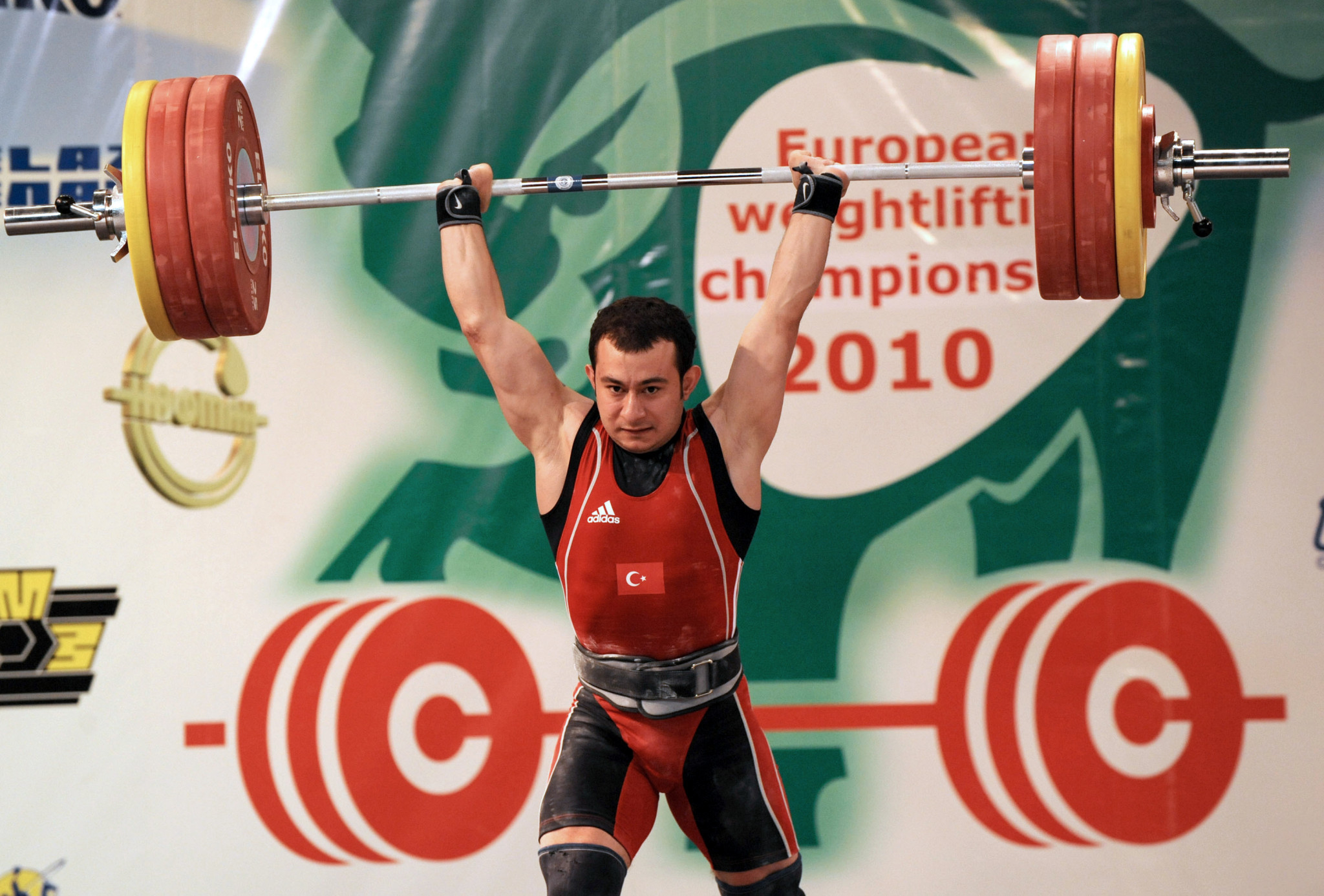 Erol Bilgin claimed European weightlifting titles in 2009 and 2010 ©Getty Images