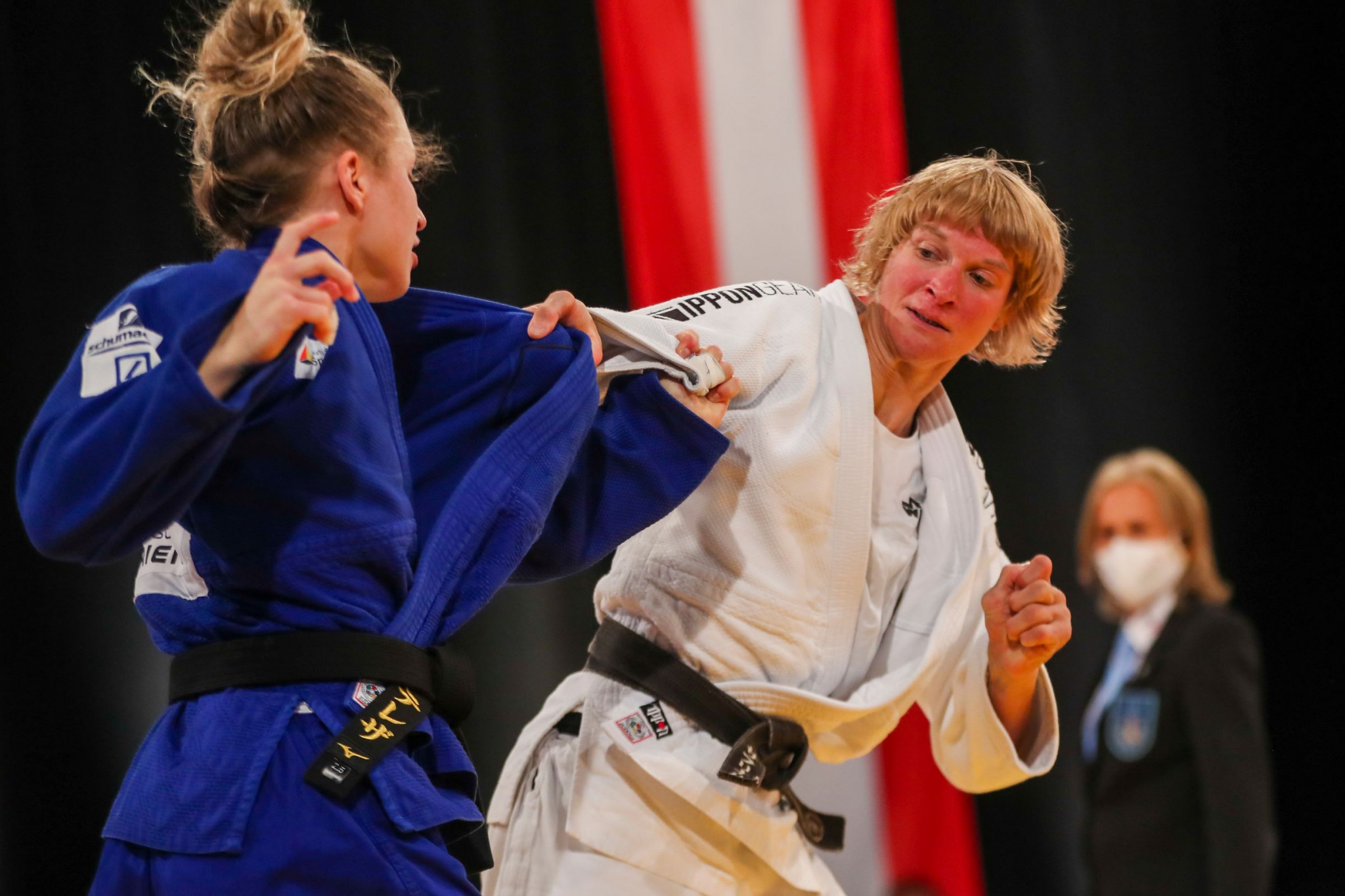 Germany narrowly defeat Austria in team judo competition