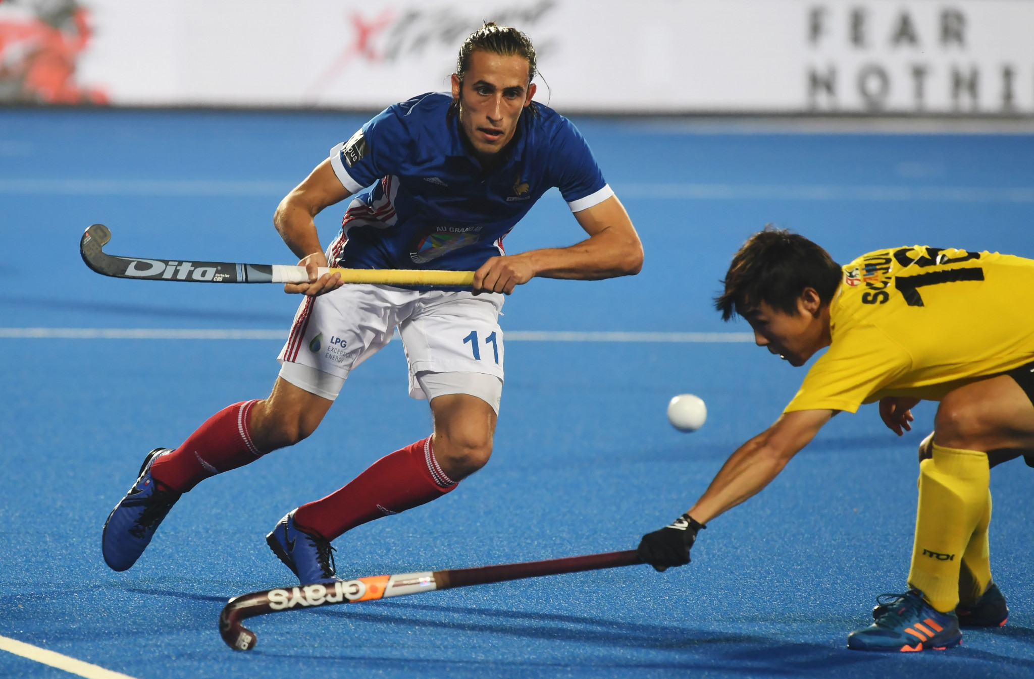 France's Charles Masson in action during the Hockey World Cup in 2018 ©Getty Images