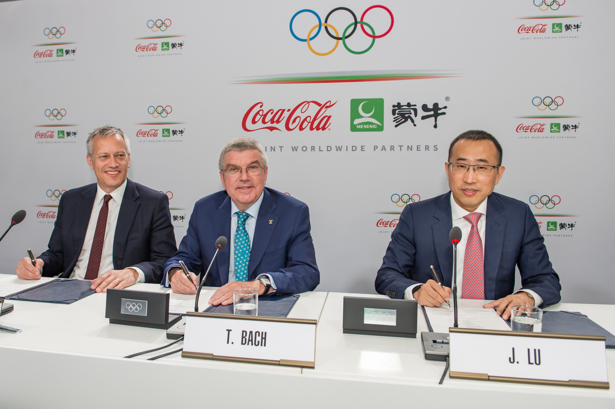 Coca-Cola's current deal with the IOC will not expire until 2032 ©Getty Images