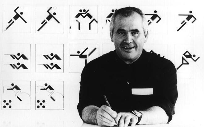It was designer Otl Aicher who helped play a crucial role in the creation of Waldi for Munich 1972 ©Getty Images