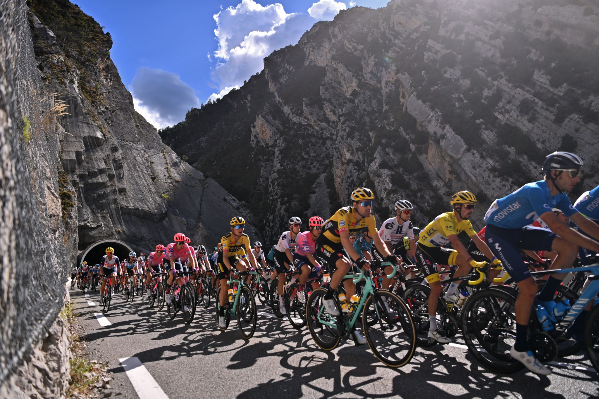 The 198-kilometre third stage took the race from Nice to Sisteron ©Getty Images