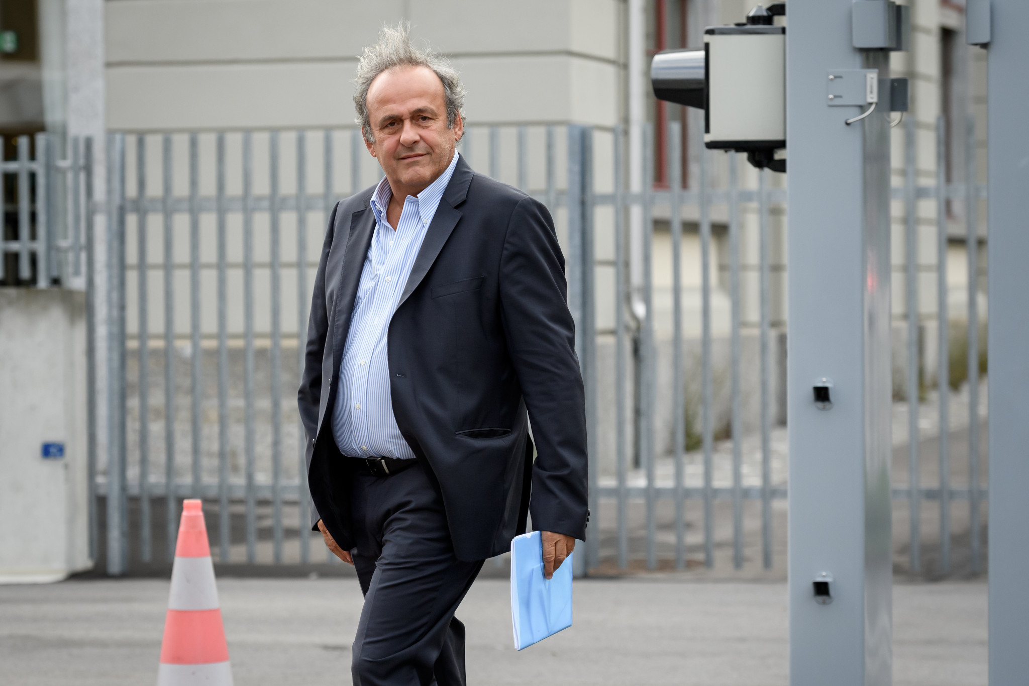 Former UEFA President Michel Platini was also questioned by Swiss prosecutors ©Getty Images