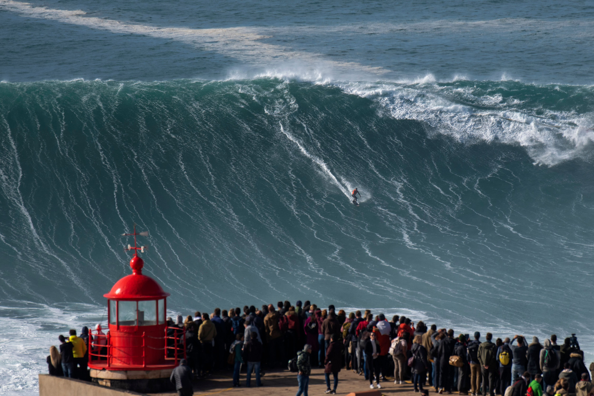 Nazaré, famed for its big waves, will host the event  ©Getty Images
