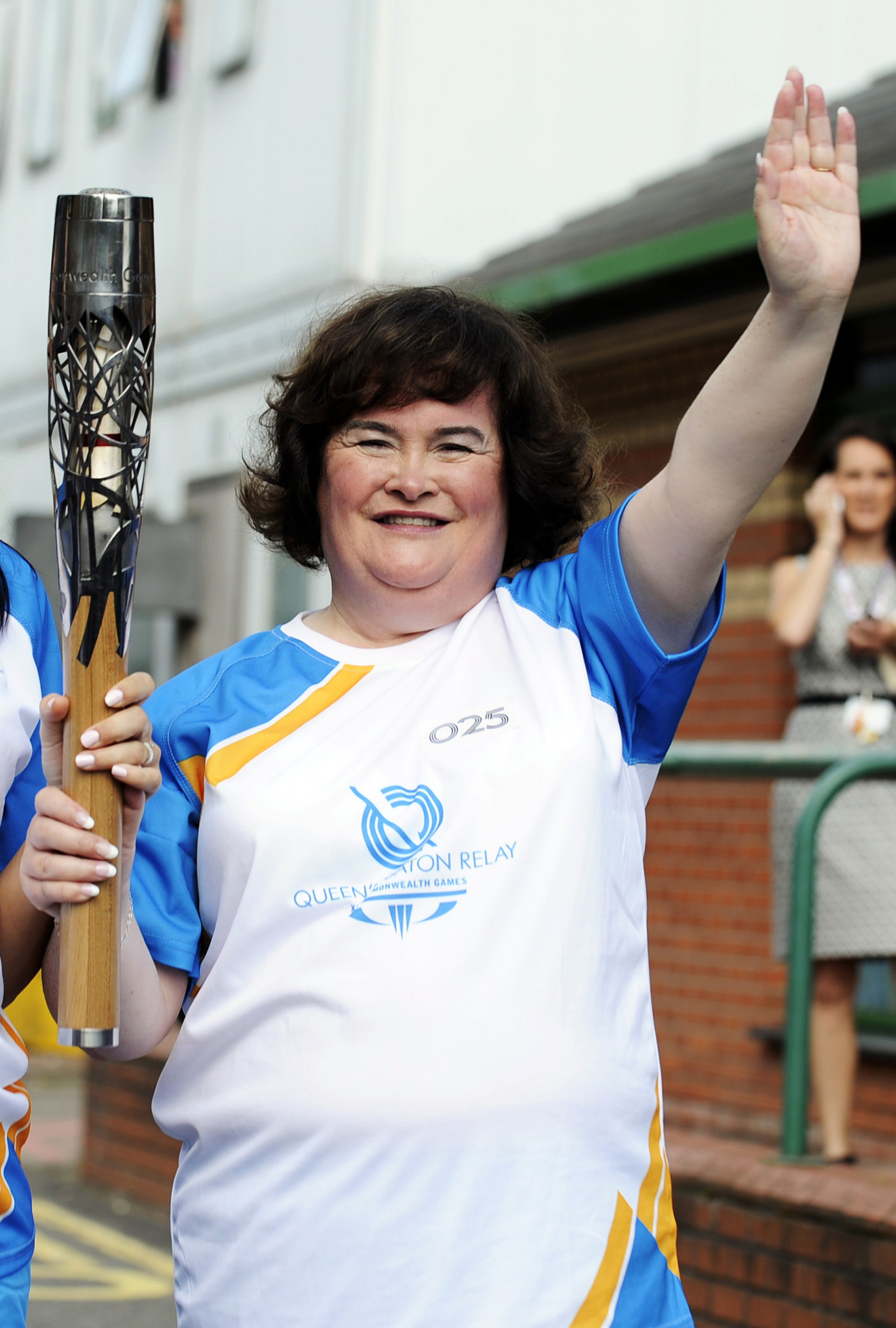 Commonwealth Games England Board member Delia Bushell was alleged to have shared a tasteless joke about Scottish singer Susan Boyle, a prominent figure during Glasgow 2014 ©Getty Images