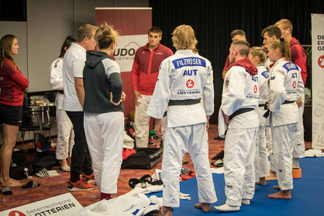 Austria and Germany held a joint training camp ©Austrian Judo Federation