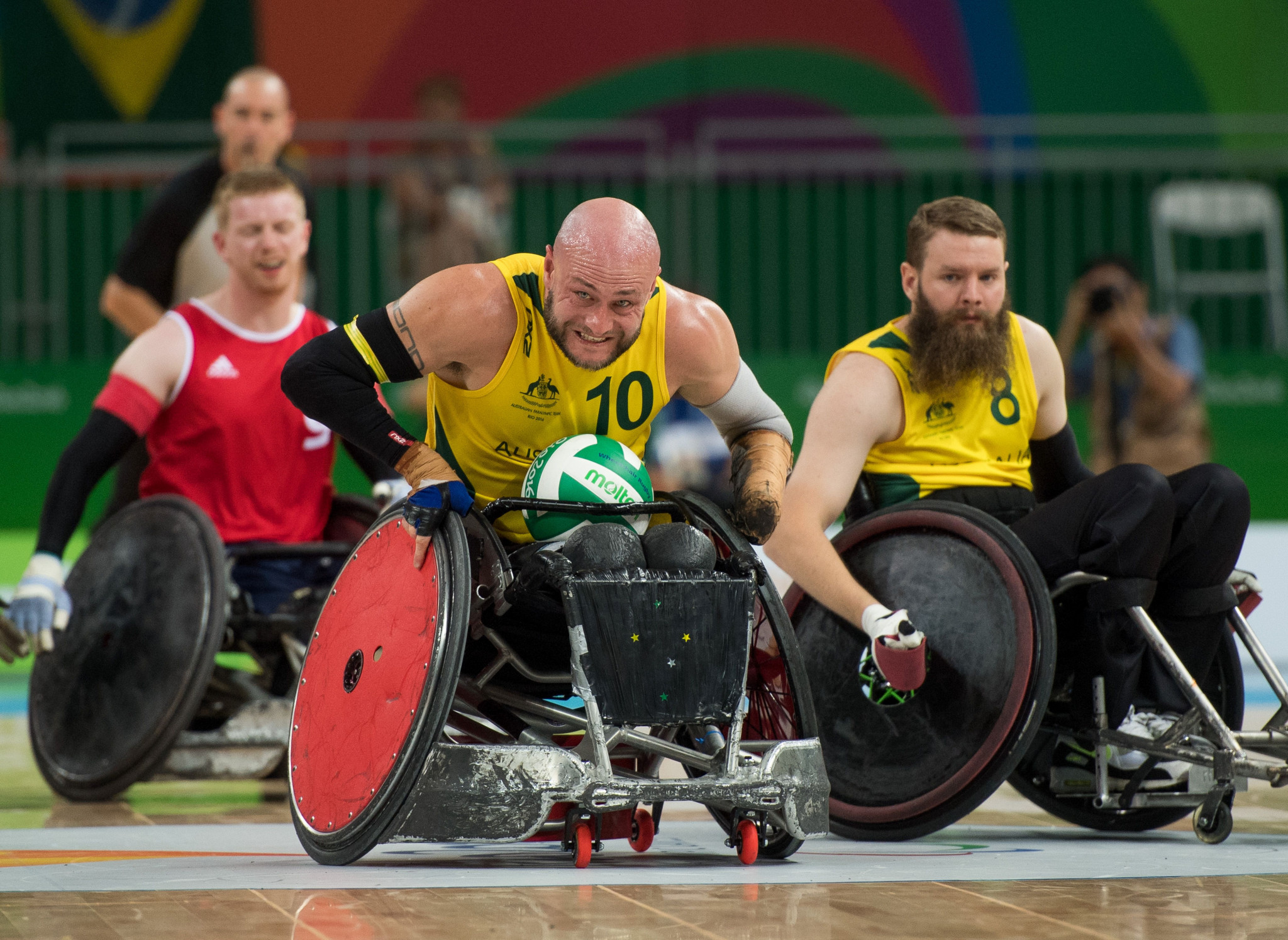 Chris Bond in action for Australia during the 2016 Paralympic Games in Rio ©Getty Images