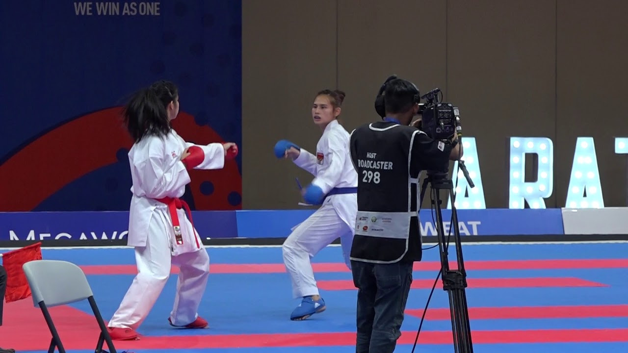Jamie Christine Lim of the Philippines is aiming to compete at the karate competition at Tokyo 2020 ©Youtube