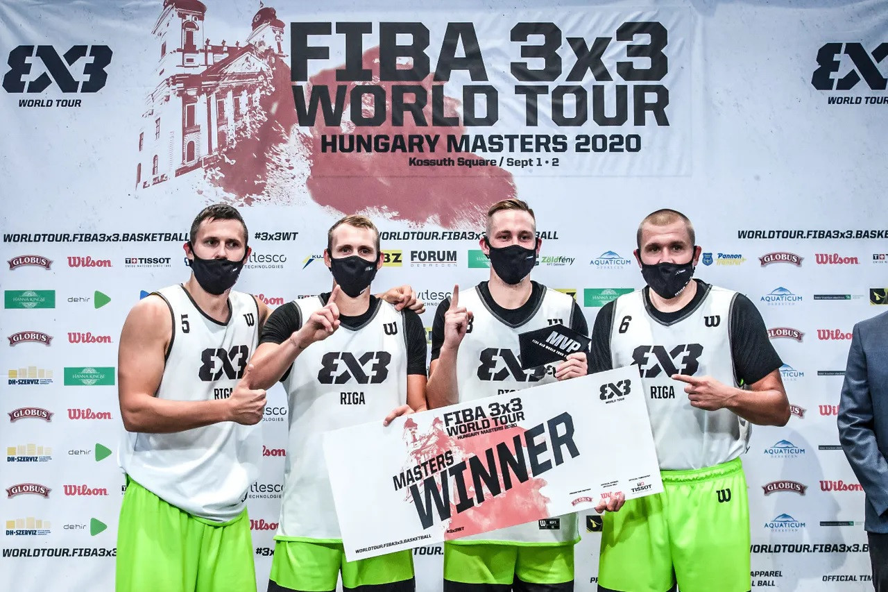Riga beat Ub in dramatic fashion to win the FIBA 3x3 World Tour Hungary Masters ©FIBA