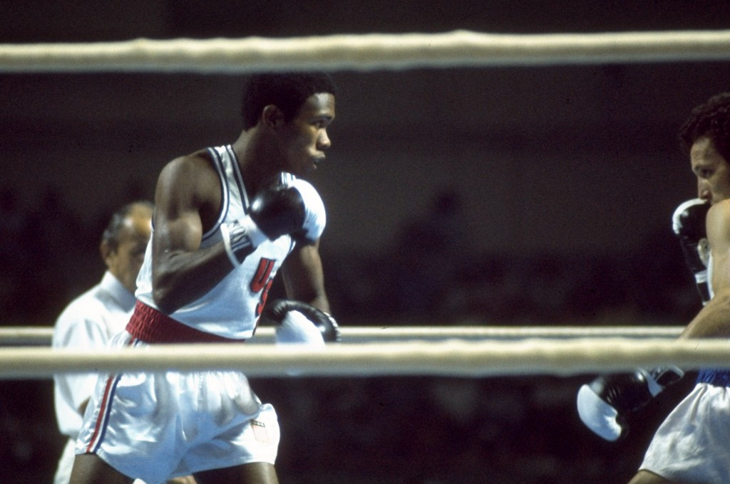 Howard Davis was awarded the Val Barker Trophy for the most outstanding boxer after winning the Olympic gold medal in the lightweight category at Montreal 1976 ©Getty Images