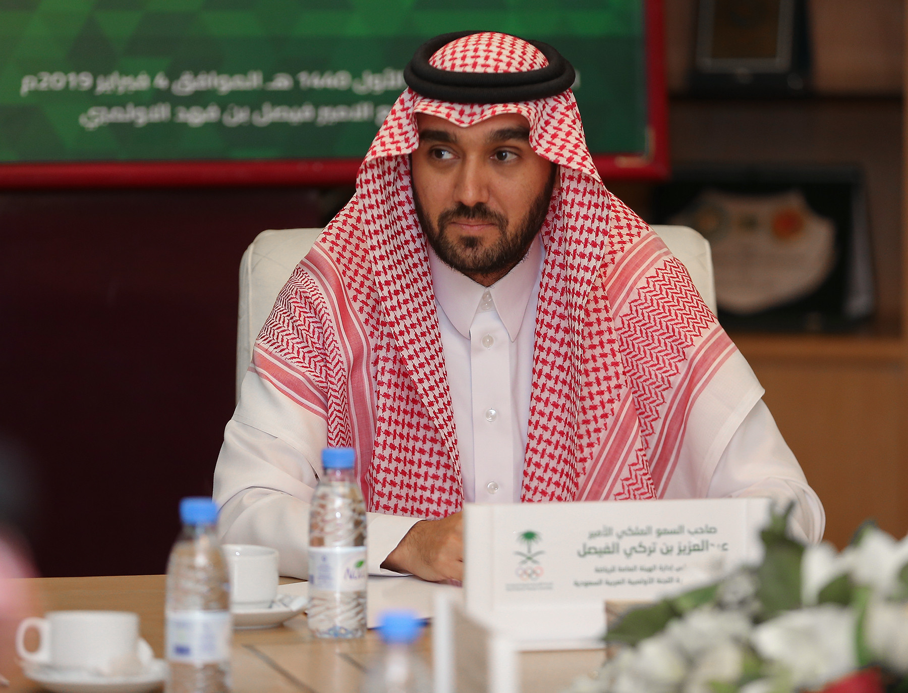 Abdulaziz bin Turki Al-Faisal helped run the forum ©SAOC