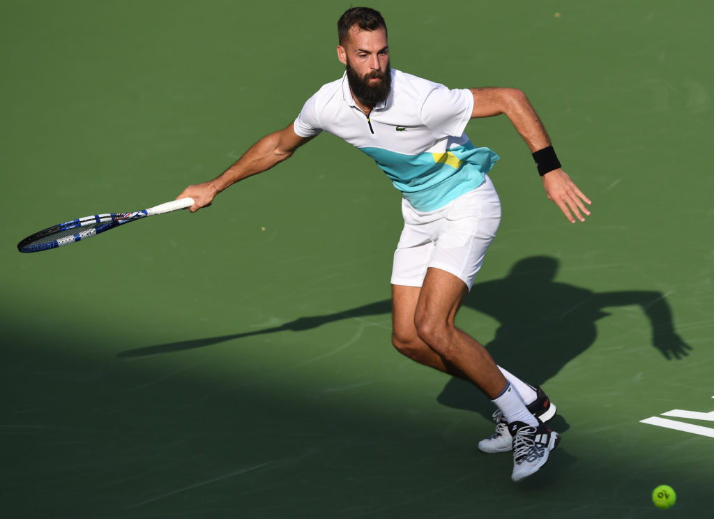 Frenchman Benoît Paire tested positive for coronavirus on the eve of the US Open ©Getty Images