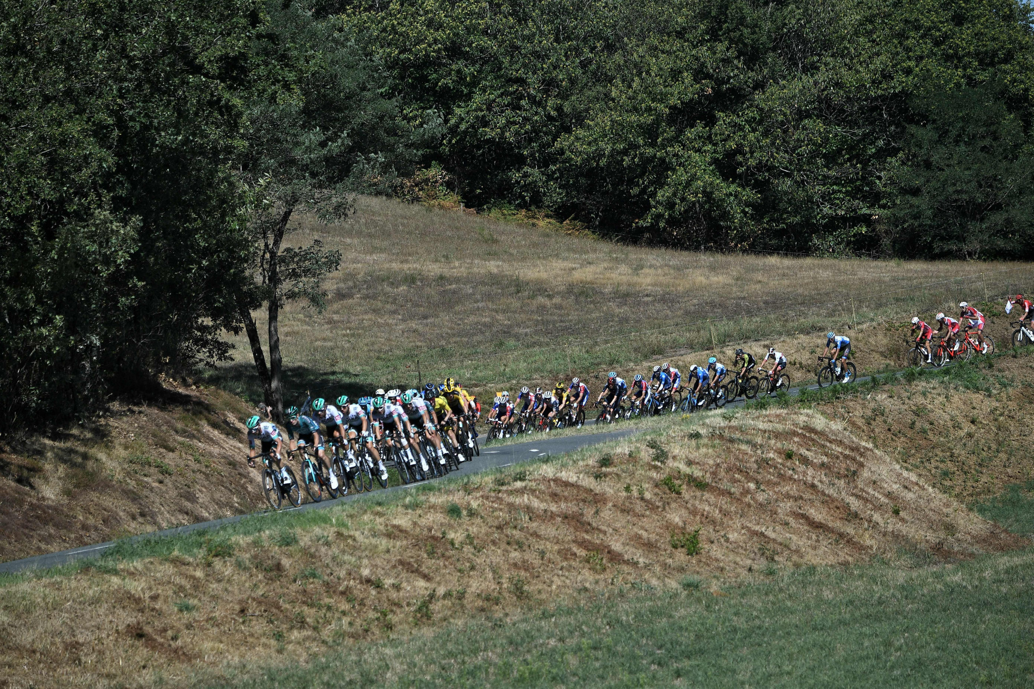 The seventh stage took riders from Millau to Lavaur ©Getty Images