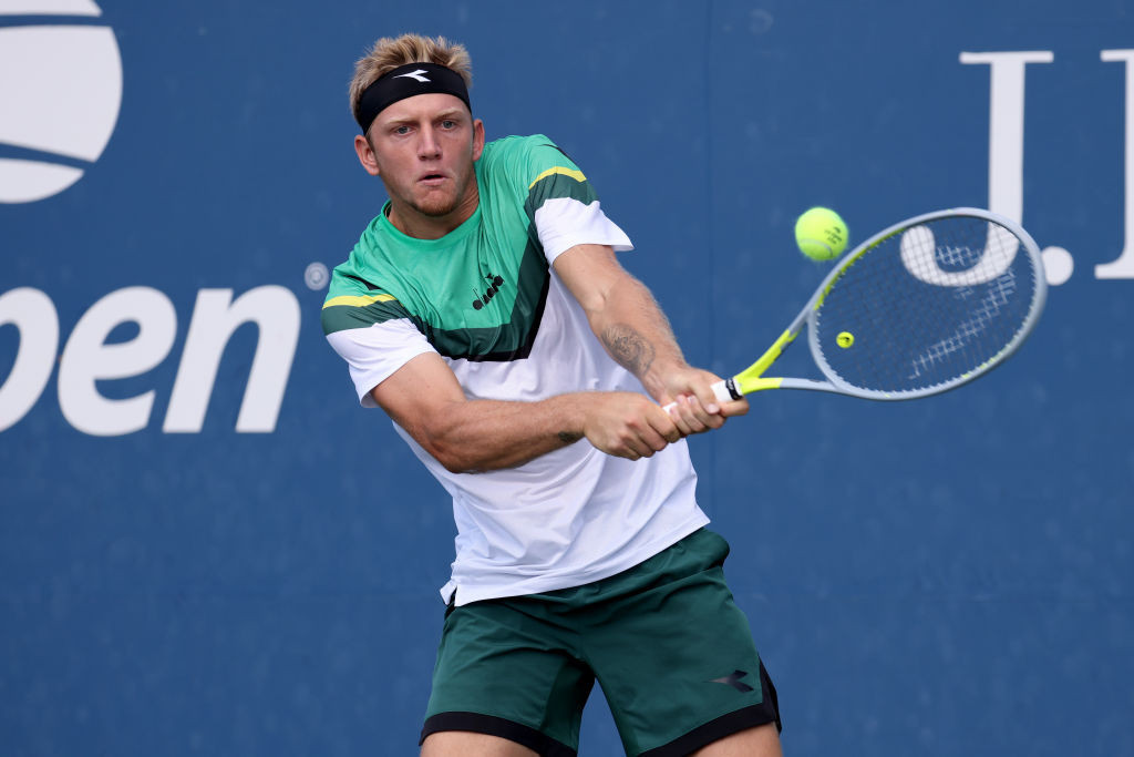 Alejandro Davidovich Fokina of Spain beat Britain's Cameron Norrie to continue his dream run at Flushing Meadows ©Getty Images