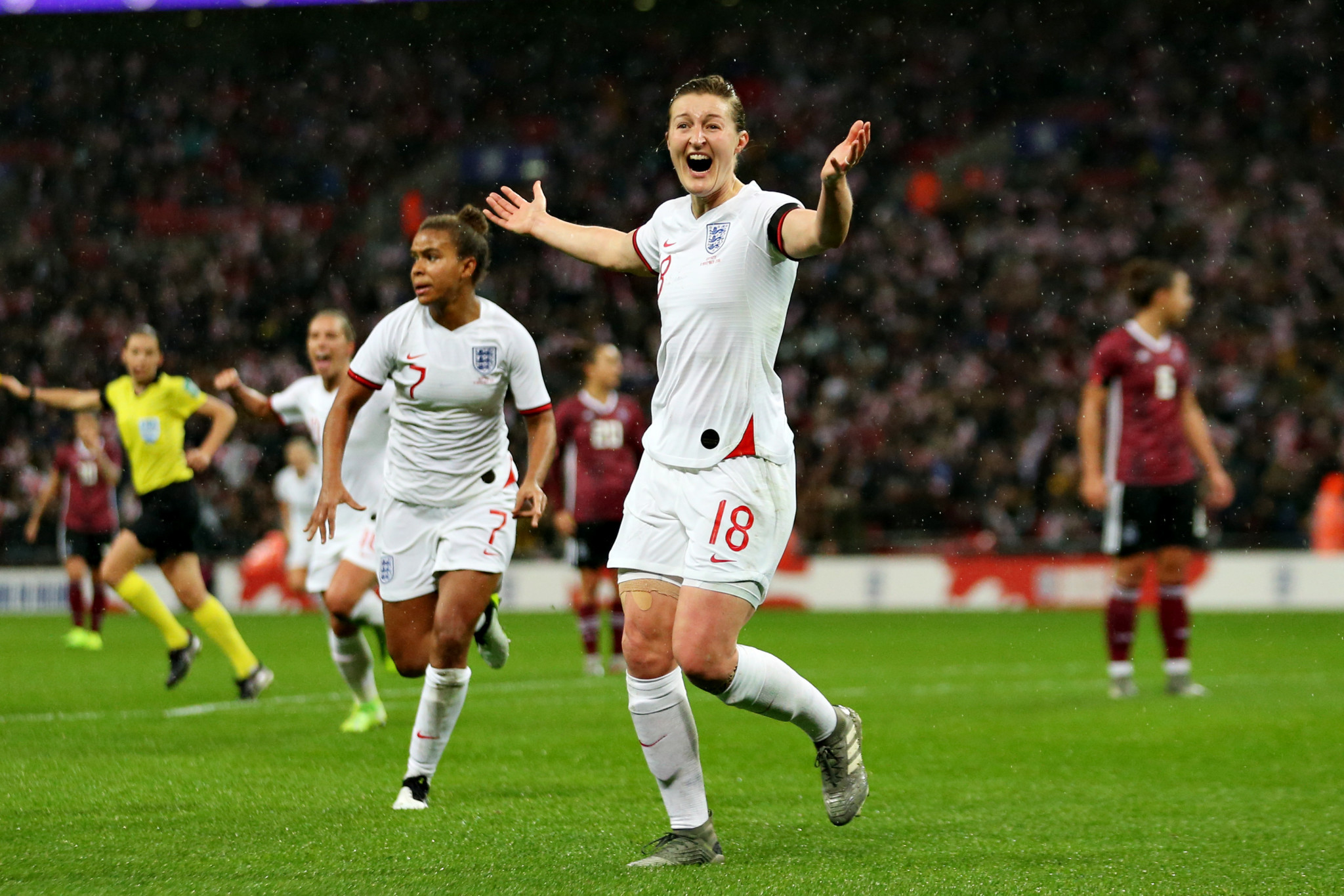 The English Football Association confirmed England women's is to be paid the same rate as their male counterparts ©Getty Images