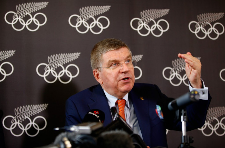 IOC President Thomas Bach claims it is business as usual at the IOC despite the criticism ©Getty Images