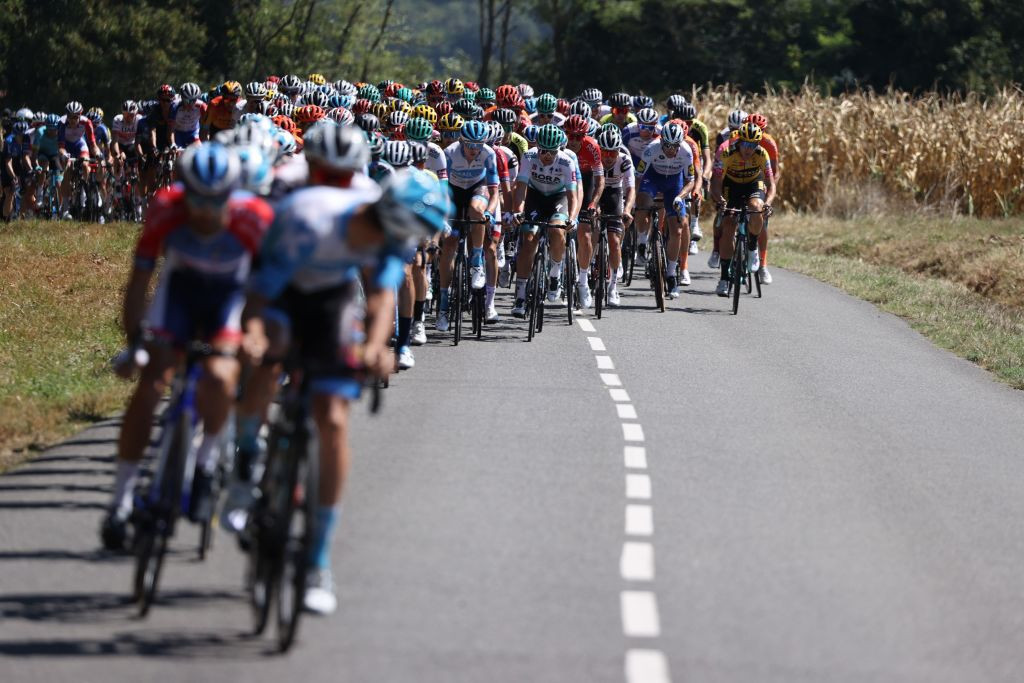 The stage proved to be a gruelling one for the peloton ©Getty Images