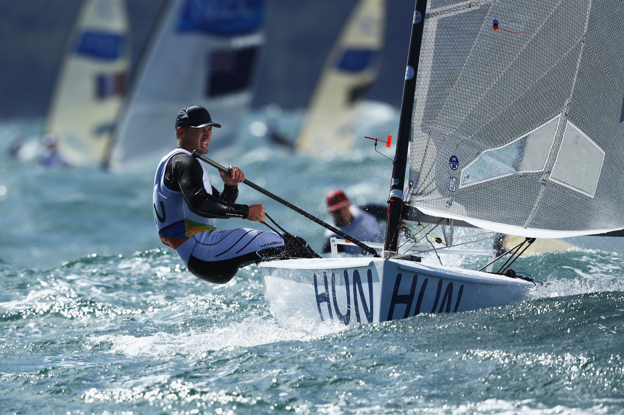 Berecz takes pole position with one day left at Finn European Championships