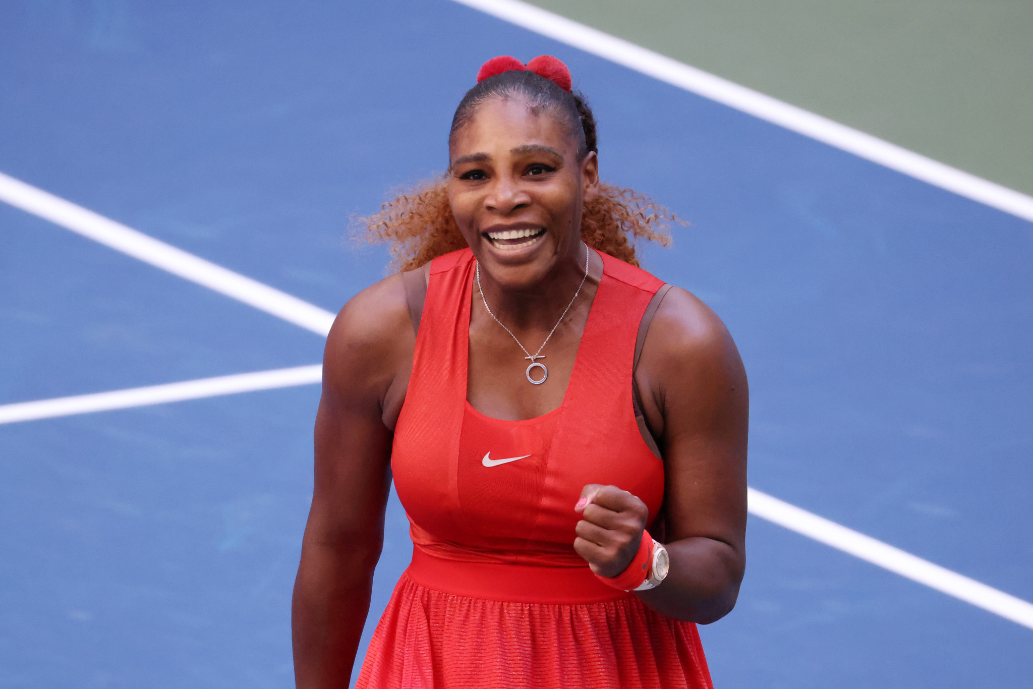 Serena Williams comes from behind at US Open to beat former champion Stephens