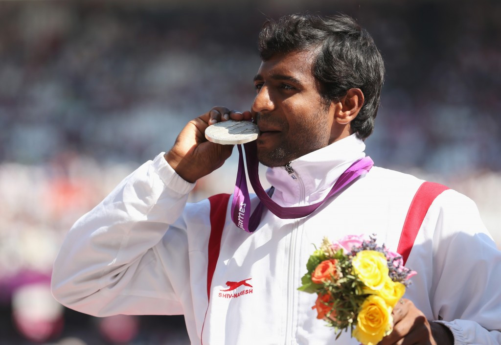 Girisha Nagarajegowda was India's sole Paralympic medallist at London 2012 ©Getty Images
