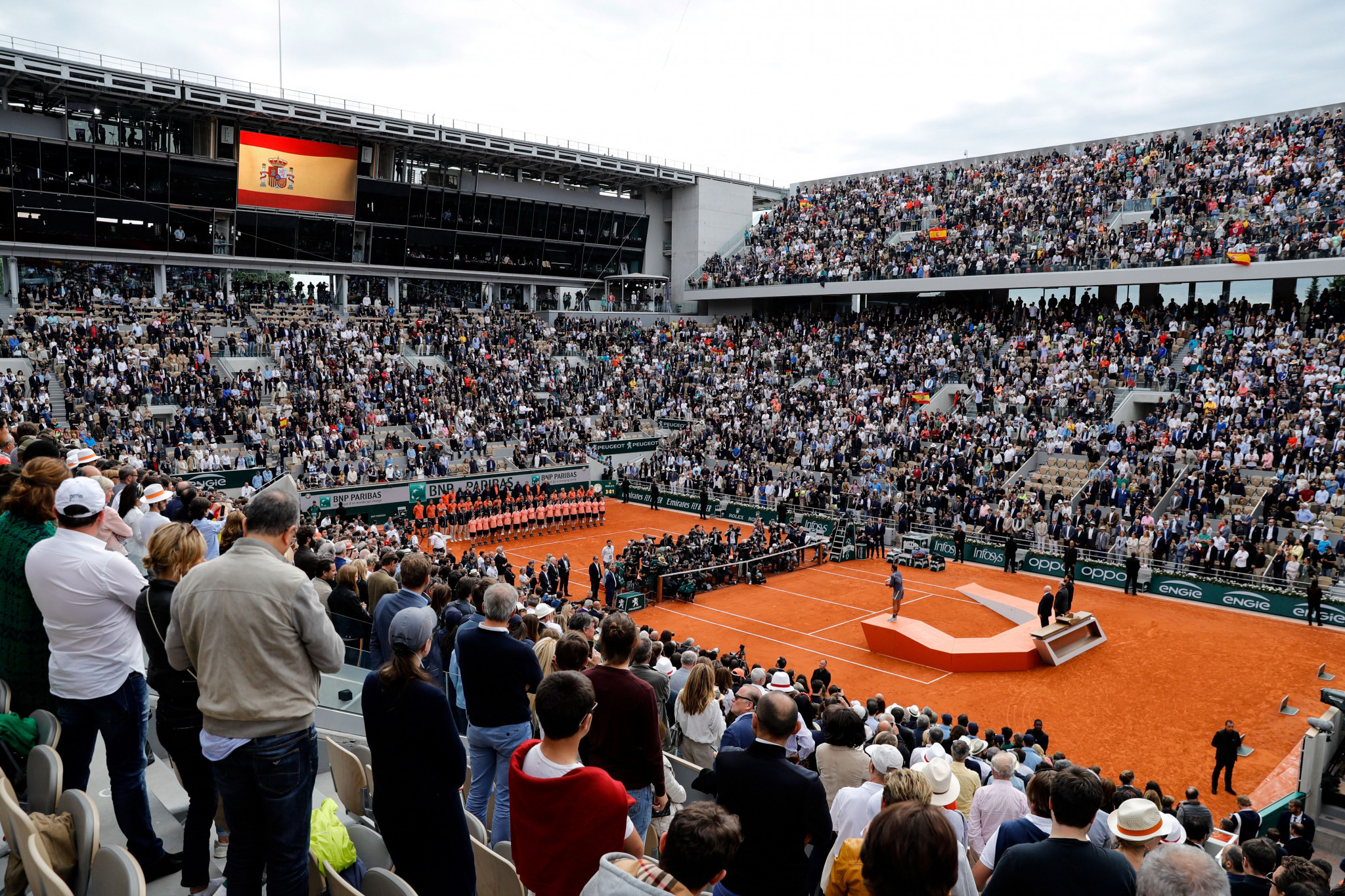 Roland Garros will be split into three sites with the number of spectators limited ©Getty Images